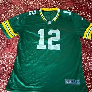 Aaron Rodgers Green Bay Packers NFL Nike On Field Jersey